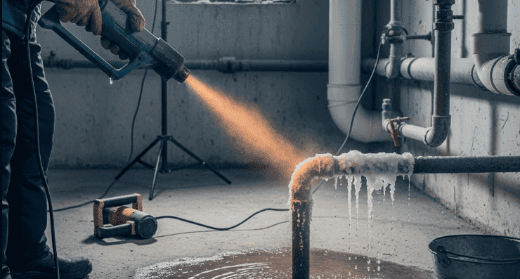 Разморозка отопления, труб и канализации, водопровода в Минске и Минской области