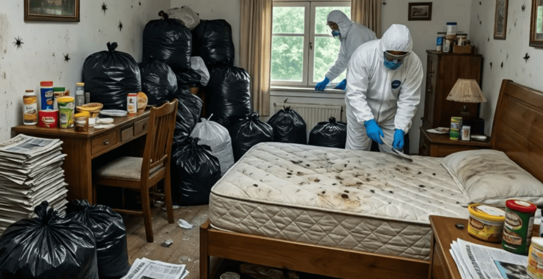 Демонтаж мусорных гор в квартире Минск